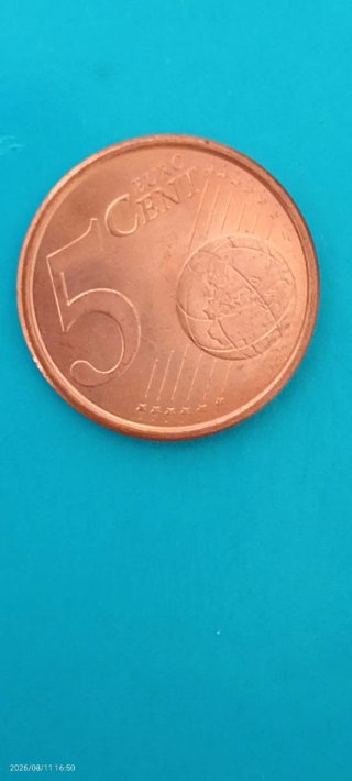 Moneda 20, 10  , 5, 2, 1 Céntimos Euro 2000 y 1999