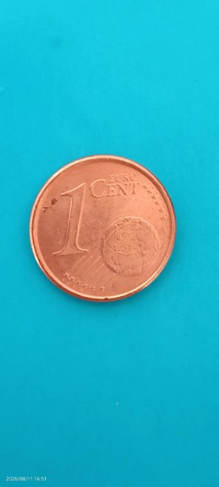 Moneda 20, 10  , 5, 2, 1 Céntimos Euro 2000 y 1999