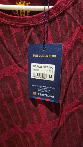 Camiseta FC Barcelona Talla M