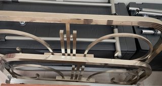Cabecero y piecero cama metal plateado laton