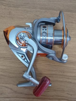 Caña de pesca telescópica 3m y carrete