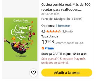 Cocina comida real