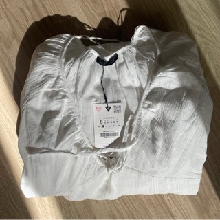 Vestido midi gasa godets Zara Talla S