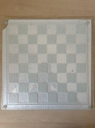 Juego De Mesa Ajedrez Y Damas Cristal 3 En 1 Caja