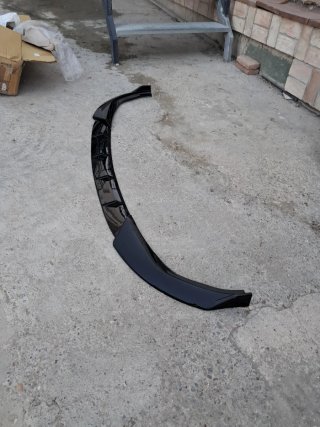 Spoiler Delantero Universal Negro brillo