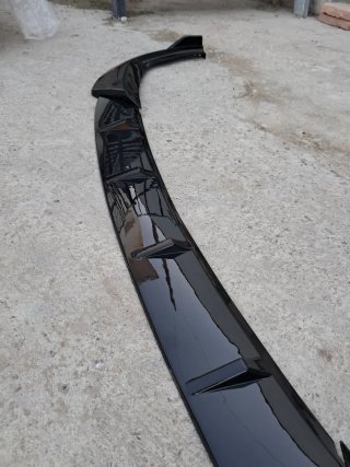 Spoiler Delantero Universal Negro brillo