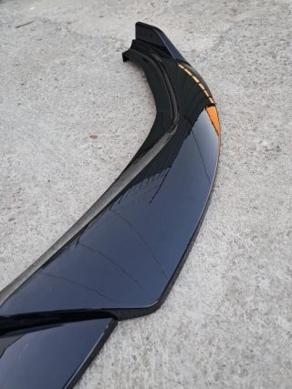 Spoiler Delantero Universal Negro brillo