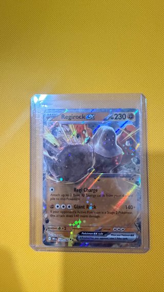Carta Pokémon Regirock EX 101/182