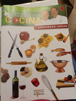 Fascículos Arguiñano escuela de cocina del 1 al 43
