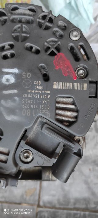 Alternador de mercedes clase 220E modelo 2008 w211