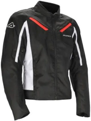 Chaqueta Moto Acerbis Talla M Negra/Roja. Nuevo.