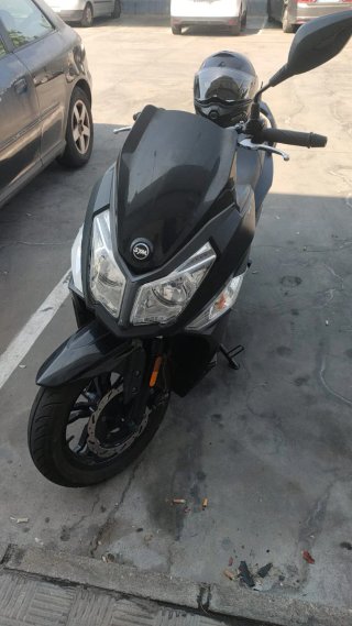 SYM Jet14 50cc Scooter Negra