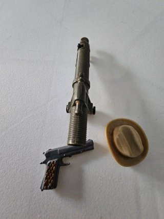 Madelman Mortero Militar y Pistola