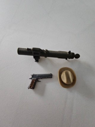 Madelman Mortero Militar y Pistola