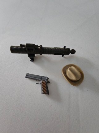 Madelman Mortero Militar y Pistola