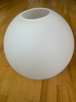 Lámpara Techo Ikea Järpliden Vidrio/Niquelado