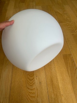 Lámpara Techo Ikea Järpliden Vidrio/Niquelado