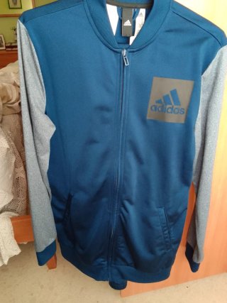 Chándal Adidas Azul y Gris