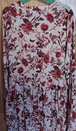 Vestido floral.