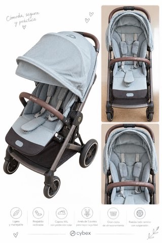 Silla de paseo Cybex Balios S + Capazo