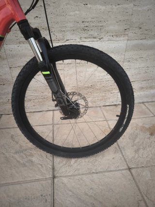 Bicicleta Infantil Rockrider Roja, ruedas24"