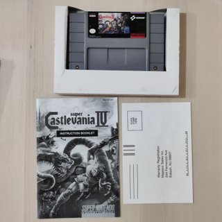 Super Castlevania IV SNES USA NTSC