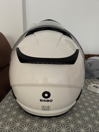 Casco Modular SHIRO Blanco,talla M