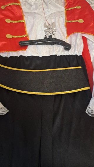 Disfraz Capitán Pirata Niño. Talla 4