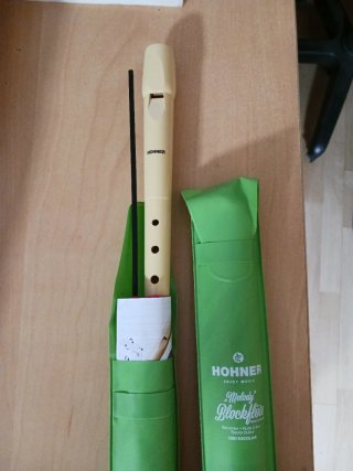 Lote 2 Flautas Hohner Melody Blockflöte