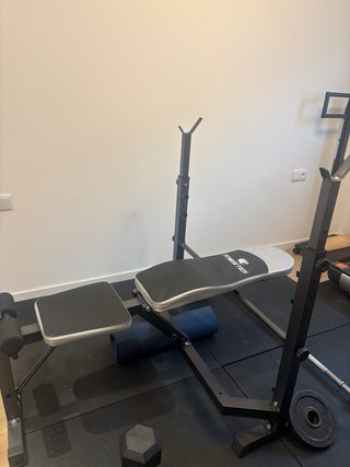 Banco musculación reclinable Fitness Tech