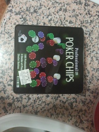 Juego de Poker Profesional con Fichas