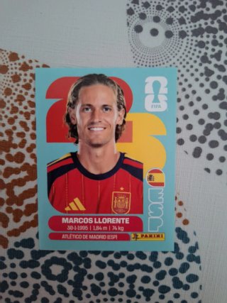 Cromo de Marcos Llorente Mundial 2026