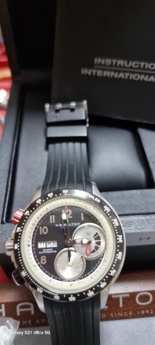 Hamilton Khaki Field Tachymiler H717260 Reloj
