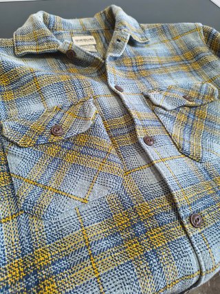 Quicksilver tartan Jacket shirt Layering M