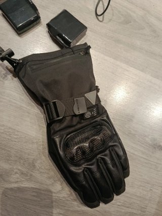 Guantes Moto Calefactables Batería Incluida