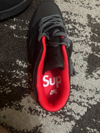 Zapatillas Nike Dunk SB 94 Negras Rojas