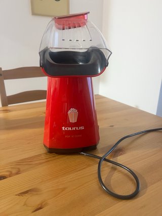 Máquina de Palomitas Taurus Roja