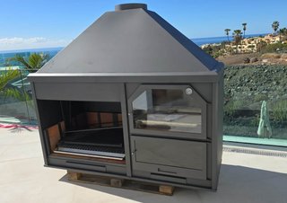 Barbacoa de obra metal TT-44