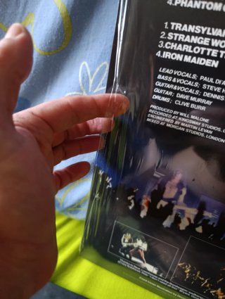 Iron Maiden LP Reedición 2015