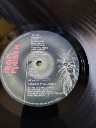 Iron Maiden LP Reedición 2015