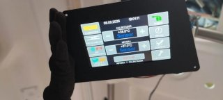 Pantalla digital para ambulancia