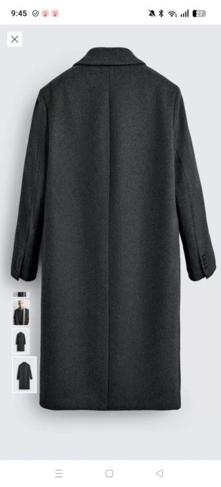 Abrigo gris Zara a estrenar