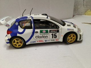 Peugeot 206 WRC 1/18