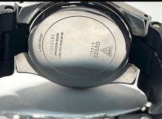Reloj Guess Mujer Negro/Plata