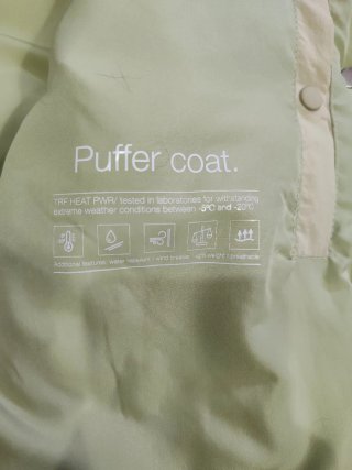 Plumífero Zara térmico hasta -20 grados
