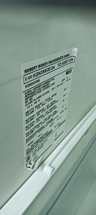 NEVERA COMBI BOSCH NO FROST ENERGÍA A++
