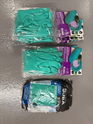 Pack diferentes guantes nitrilo tallas 7/8 (12ud)