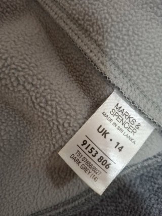 Forro polar Mark & Spencer gris