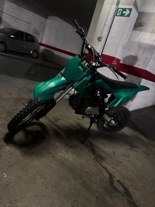 Pit Bike MTR 125cc XL 2025 Blanca/Verde
