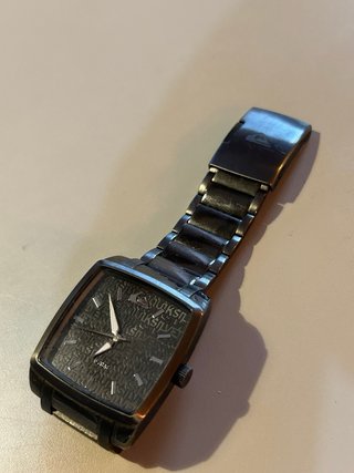 Reloj Quiksilver Negro y Plateado